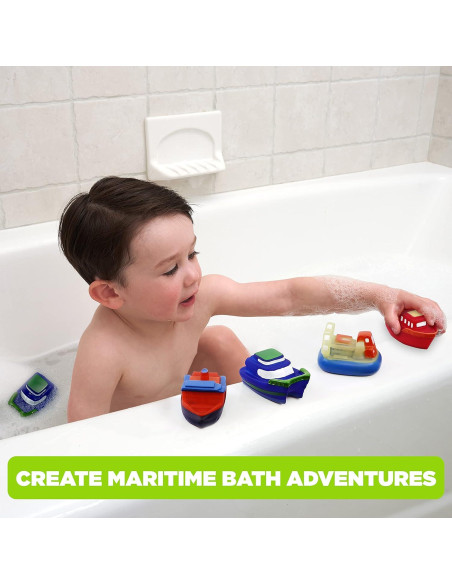 Rociadores de Baño Barco que Cambia de Color - 12 Unidades