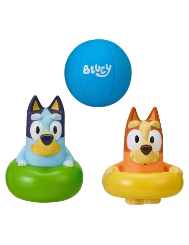 Juguetes de Baño Bluey 3-Pack - Moose Toys