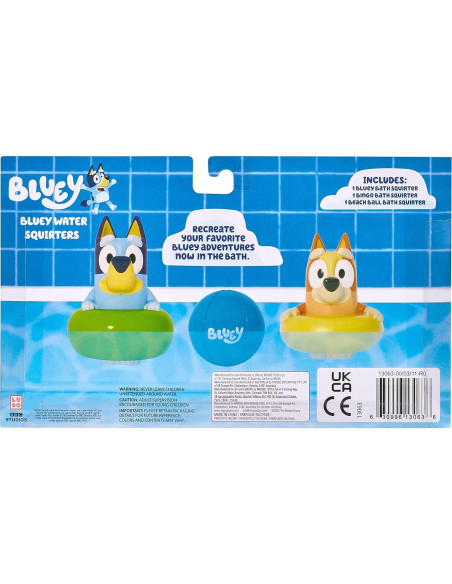 Juguetes de Baño Bluey 3-Pack - Moose Toys Juguetes de Baño Bluey 3-Pack - Moose Toys