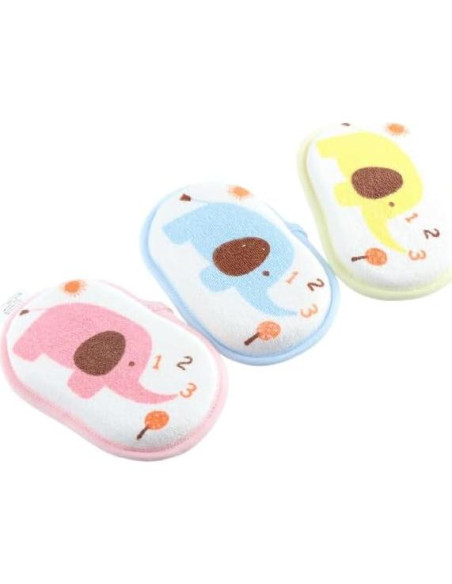 Esponja de Baño para Bebé Pokinge 6 Piezas Suave y Colorida