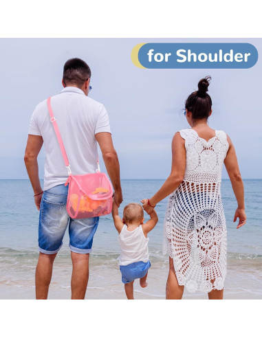 Almacenamiento de Juguetes de Baño DOCMON Rosa Desmontable 74.93 cm