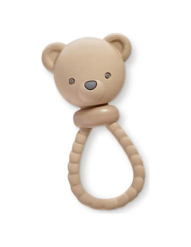 Sonajero Mordedor de Silicona Itzy Ritzy Oso - 3 Meses+