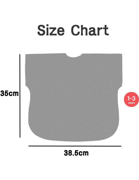 Babero Impermeable de Manga Corta Plie para Bebés 6-24 Meses