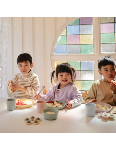 Cucharas de Silicona para Bebés Mushie - 2 Piezas Diente de León