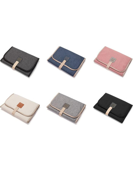 Alfombrilla de Cambio de Pañales Plegable Impermeable 58.5x30.5cm