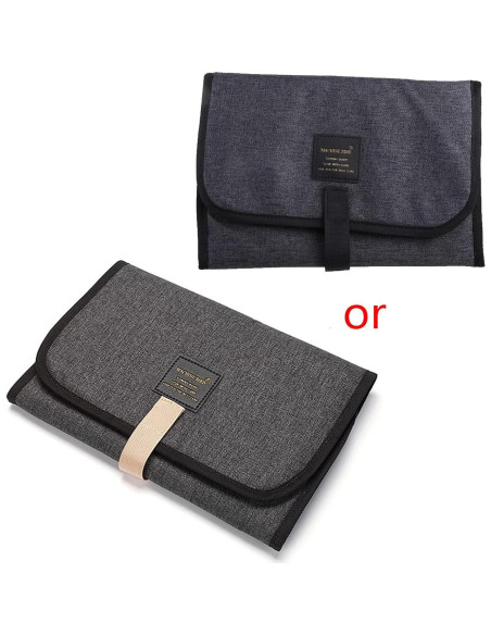 Alfombrilla de Cambio de Pañales Plegable Impermeable 58.5x30.5cm