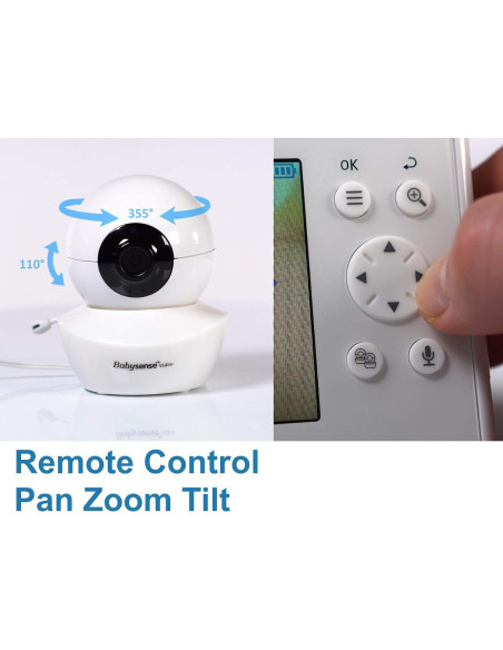 Cámara Adicional Babysense V43 - Monitoreo Múltiple 720p