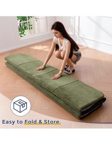 Alfombra de Juego MAXYOYO 200x200cm Verde Antideslizante