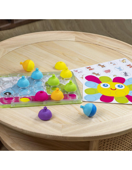 Tablero de Actividad Lalaboom BL710 - Juguete Educativo 16 Piezas