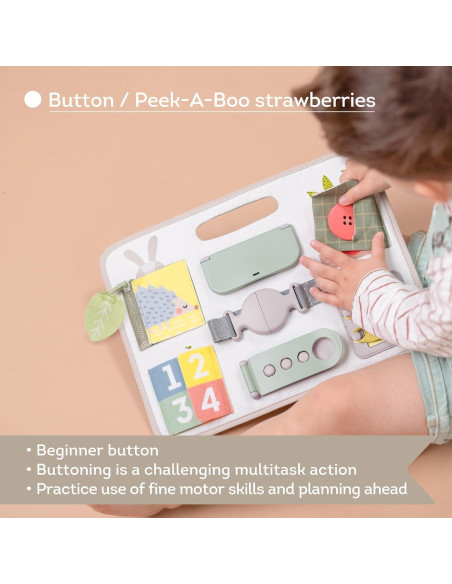 Tablero Ocupado Taf Toys para Niños 18 Meses - Juguete Educativo Tablero Ocupado Taf Toys para Niños 18 Meses - Juguete Educativo