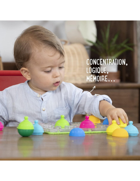 Tablero de Actividad Lalaboom BL710 - Juguete Educativo 16 Piezas