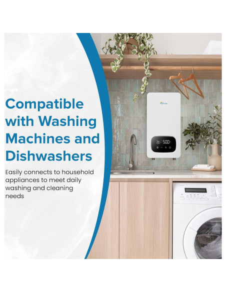 Calentador de Agua Eléctrico Sin Tanque Senville 13KW 240V