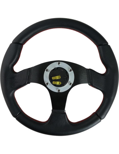 Volante de Carreras Spec-D Tuning 320mm Cuero Negro JDM