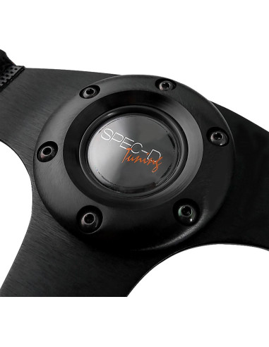 Volante de Carreras Spec-D Tuning 320mm Cuero Negro JDM