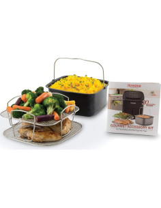 Accesorios Freidora de Aire Nuwave PAN 6QT - Bandeja y Rejilla 2