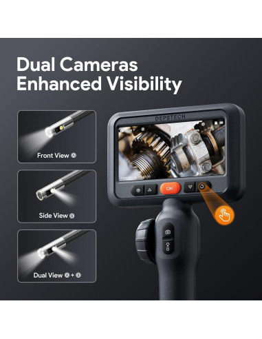 Cámara Endoscopio Articulada DEPSTECH DS650 3.05m 1080P