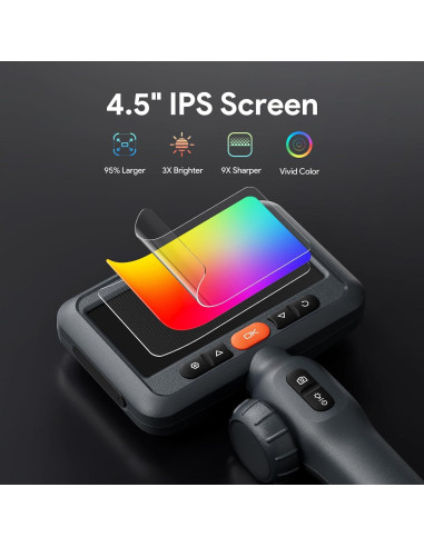 Cámara Endoscopio Articulada DEPSTECH DS650 3.05m 1080P