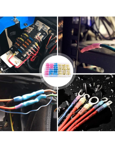 Kit 540 Conectores de Cable Termoretráctiles Nilight