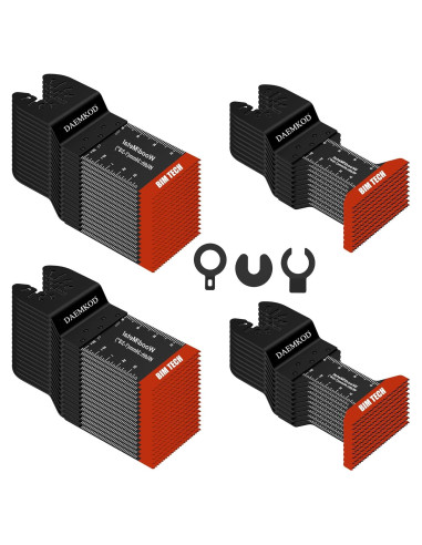 55 Cuchillas de Sierra Bi-Metal DAEMKOD 34MM y 44MM