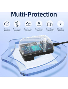 Adaptador de CA Nekteck para Arrancador de Coche Portátil 2