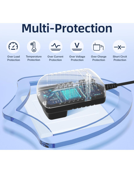 Adaptador de CA Nekteck para Arrancador de Coche Portátil