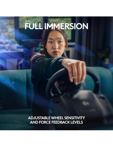 Volante Logitech G923 con Pedales para Xbox y PC