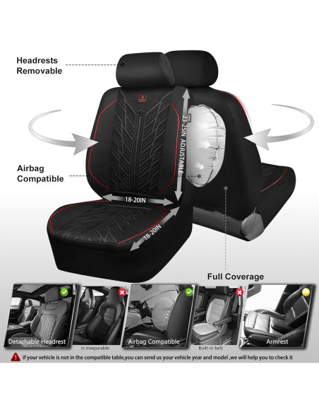 Fundas de Asiento de Coche CAR PASS Neopreno Impermeables