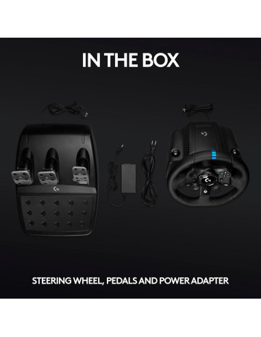 Volante Logitech G923 con Pedales para Xbox y PC