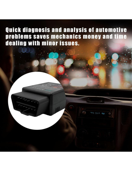 Escáner OBD2 Bluetooth Dickno, Lector de Códigos para Coche