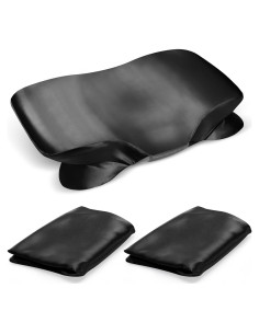Paquete de 2 fundas de almohada cervical Zelimun satén 60x40 cm