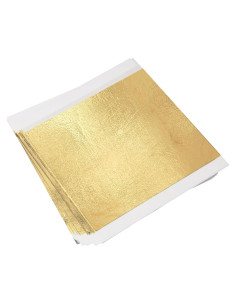 Hojas de Foil de Oro REDANHA 120pcs 14x14cm para Manualidades