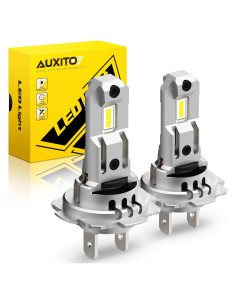 Bombillas de Niebla LED AUXITO H7 6500K 500% Más Brillantes - Paquete de 2