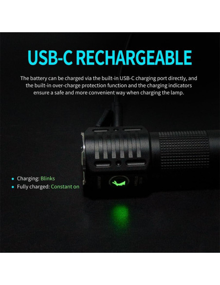 Linterna EDC LUMINPRO Apollo Compact 1000 Lumens USB-C IPX8 Linterna EDC LUMINPRO Apollo Compact 1000 Lumens USB-C IPX8