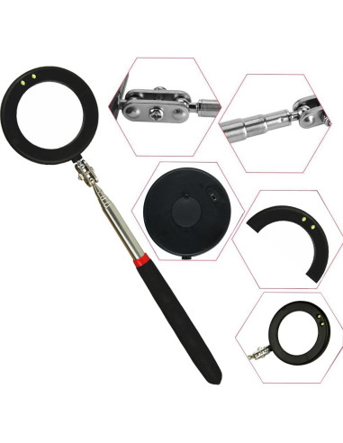 Espejo de Inspección Telescópico 3 Piezas LED Betterstar