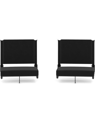 Silla de Estadio EMMA + OLIVER Plegable Acolchada 3" 226.8 kg