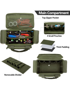 Bolsa de Herramientas Pequeña Rexmica Verde 28.4x16.3x16 cm 2