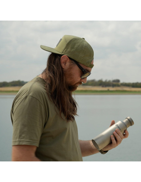 Botella de Agua Deportiva GRITR 700 ml Titanio a Prueba de Fugas Botella de Agua Deportiva GRITR 700 ml Titanio a Prueba de Fugas