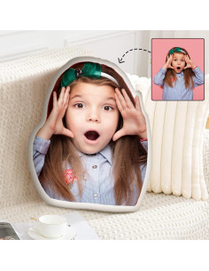 Almohada Personalizada de Cara Divertida Chericosy 25.4 cm 2