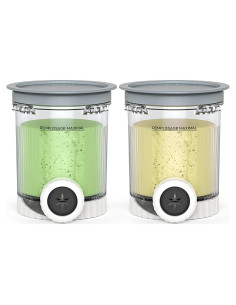 Paquete de 2 Pints y Tapas Ninja Swirl NC700 16oz