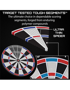 Tablero de Dardos Electrónico Viper 777 15.5" 43 Juegos 2