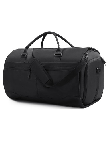 Bolsa Duffle OPOALO 2 en 1 para Ropa y Traje - Negro