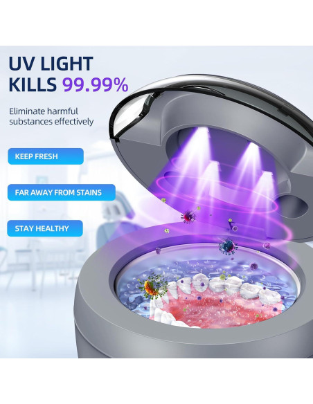 Limpiador Ultrasónico EcoBasic 200ml para Dentaduras y Frenos