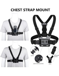 Kit de Accesorios para Cámara de Acción TANSUO - 10 Piezas 2