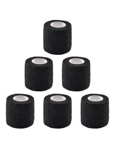 Cubierta de Agarre para Tatuaje Romlon 6pcs Cinta Elástica Autoadhesiva