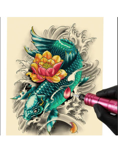 Piel de práctica para tatuajes CBLUO - 12 unidades 19.56x14.73 cm 2