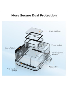 Estuche Impermeable K&F Concept para GoPro Hero 13 hasta 60m 2