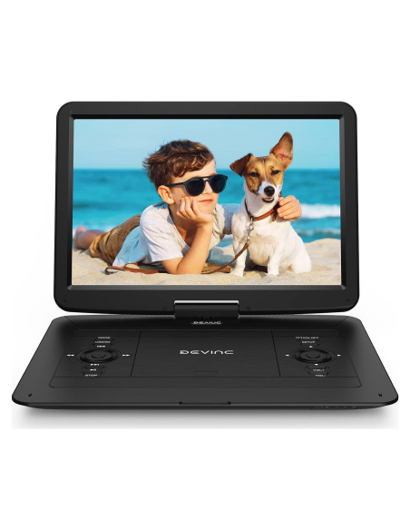 Reproductor de DVD Portátil DEVINC ZC-07 15.6" HD Batería 6h