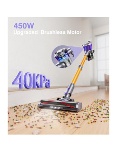 Aspiradora Inalámbrica MBYULO EHBR 450W 50min Batería 2