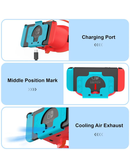 Auriculares VR STARTRC para Nintendo Switch y OLED, Lentes HD