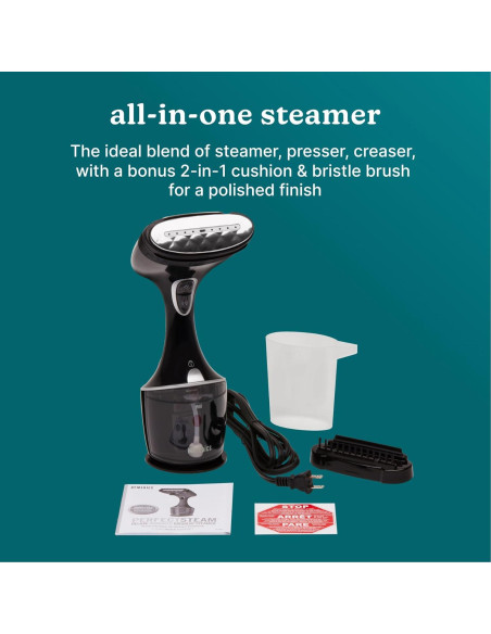 Vaporizador de Mano HoMedics PerfectSteam 1550W Calentamiento Rápido